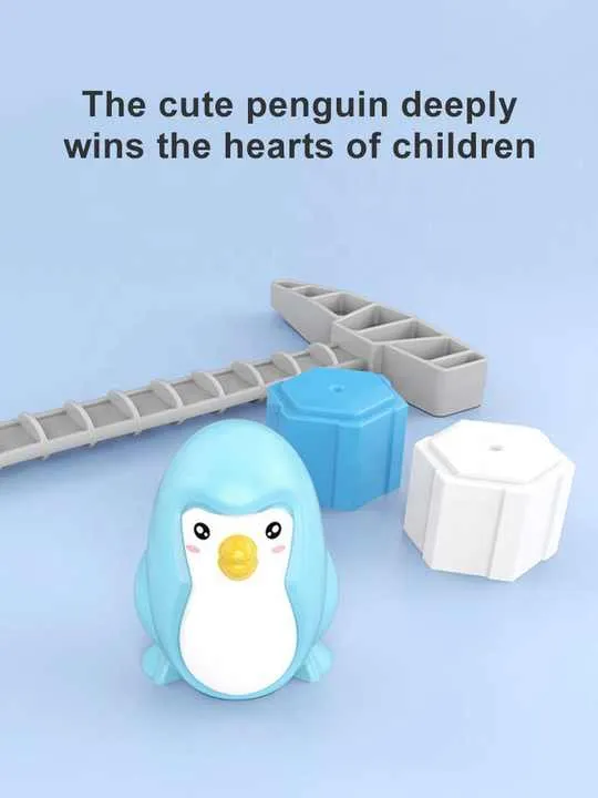 ألعاب مصيدة البطريق التعليمية التفاعلية للبالغين . Interactive Educational Penguin Trap