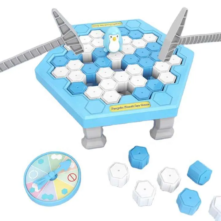 ألعاب مصيدة البطريق التعليمية التفاعلية للبالغين . Interactive Educational Penguin Trap