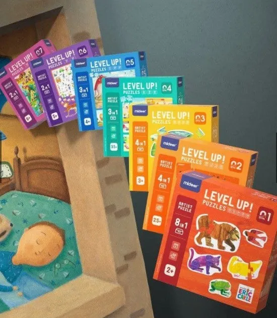 10-In-1 Level Up Puzzles: Level 1 Common Animals
