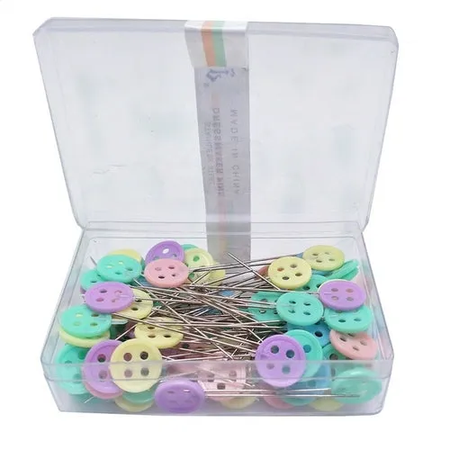 100Pcs Dressmaking Pins Embroidery Patchwork Pins Accessories Tools