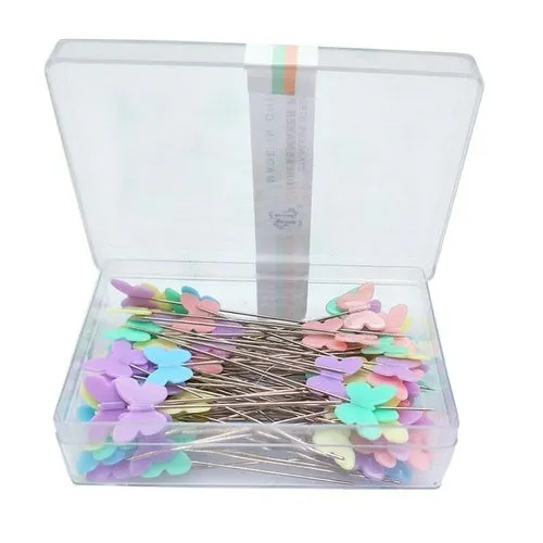 100Pcs Dressmaking Pins Embroidery Patchwork Pins Accessories Tools
