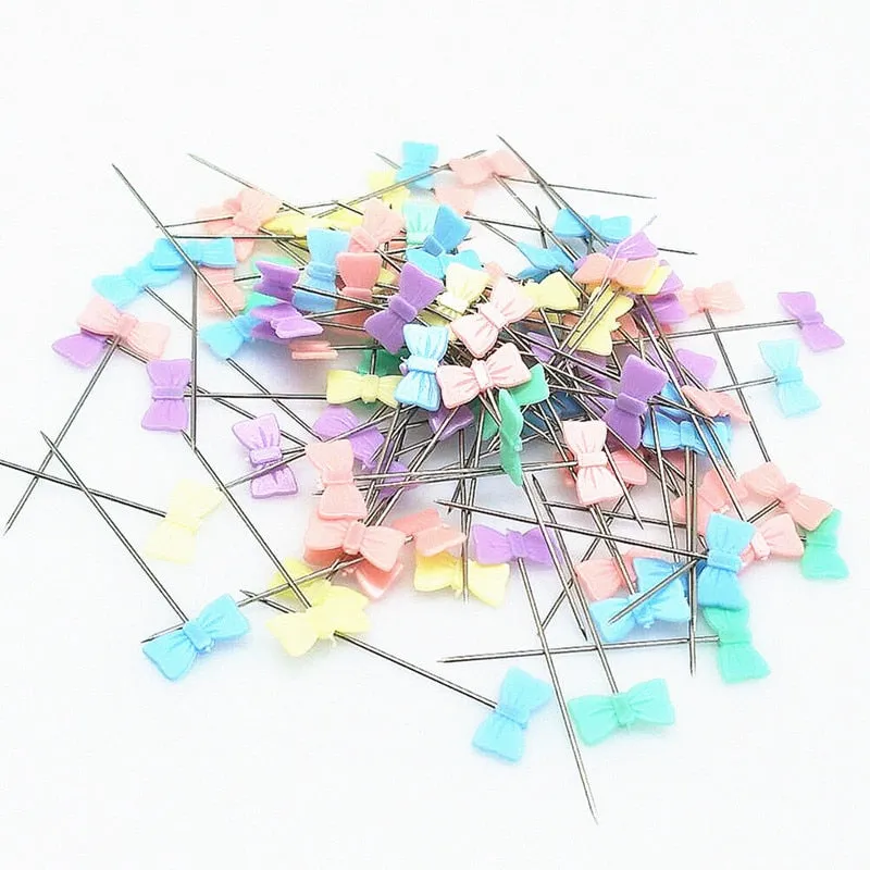 100Pcs Dressmaking Pins Embroidery Patchwork Pins Accessories Tools