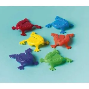 12 Pack Jumping Frogs Favor