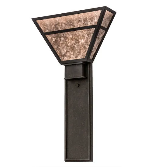 14"W Bryce Arts & Crafts Wall Sconce