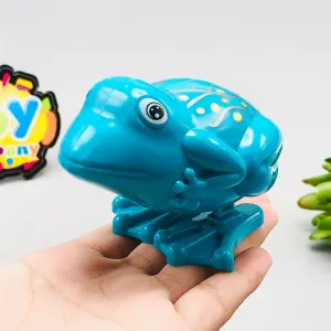 1Pc Wind-up Cute Jumping Frog