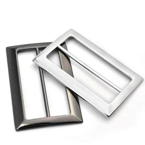 Adjustable Metal Buckle For Poly Strapping, Black Center Bar Buckle 4pc