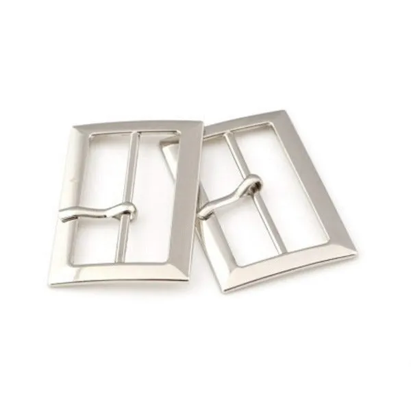 Adjustable Metal Buckle For Poly Strapping, Black Center Bar Buckle 4pc