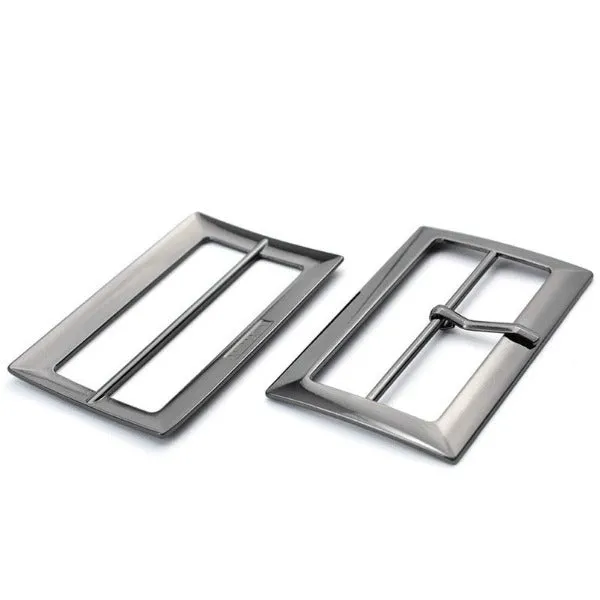 Adjustable Metal Buckle For Poly Strapping, Black Center Bar Buckle 4pc