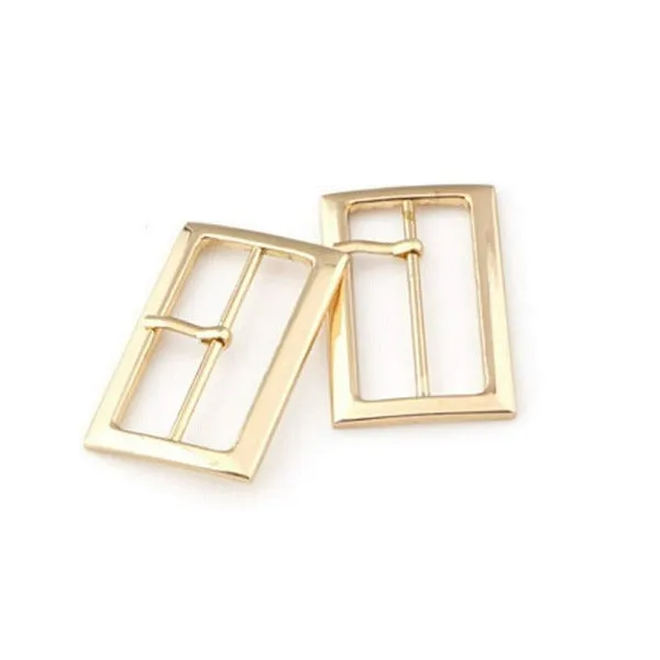 Adjustable Metal Buckle For Poly Strapping, Black Center Bar Buckle 4pc