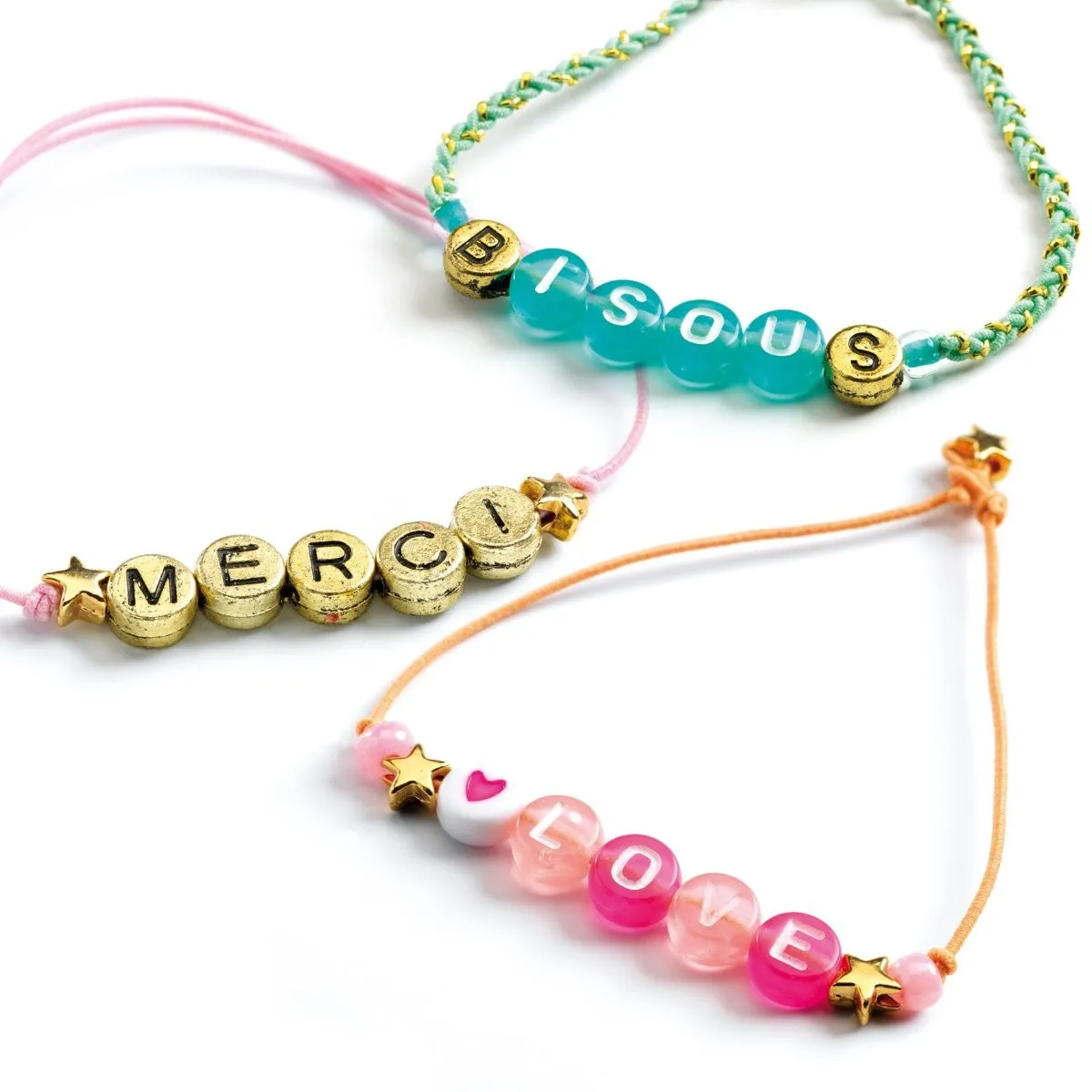 Alphabet Beads Wooden Beads Set