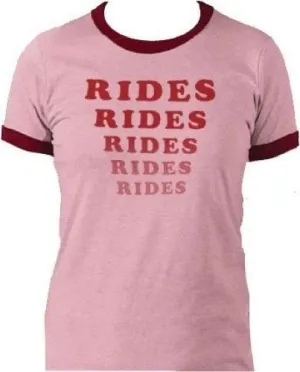Amusement Park Rides Rides Rides Washed T-shirt