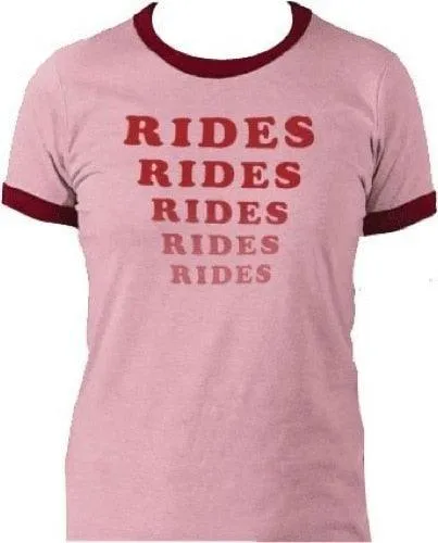 Amusement Park Rides Rides Rides Washed T-shirt