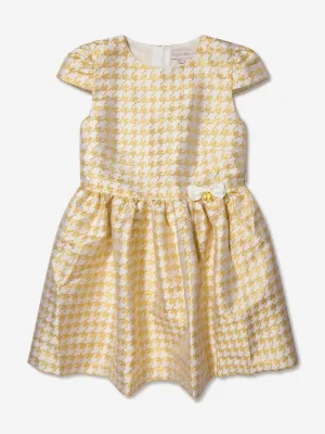 Angels Face Girls Chess Houndstooth Dress