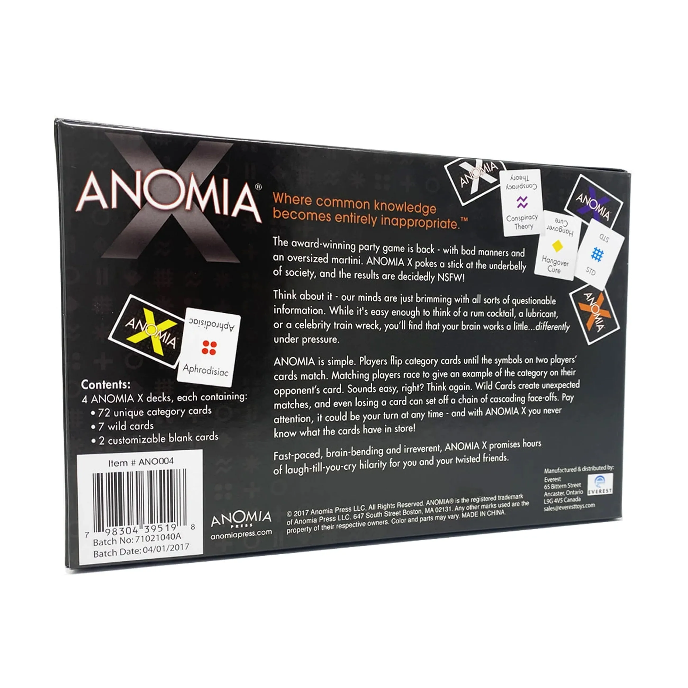 Anomia X