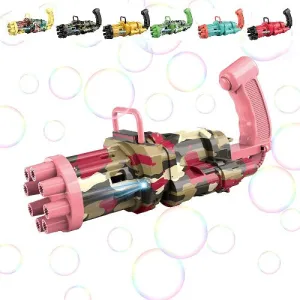 Automatic Electric Bubble Machine Gatling Gun