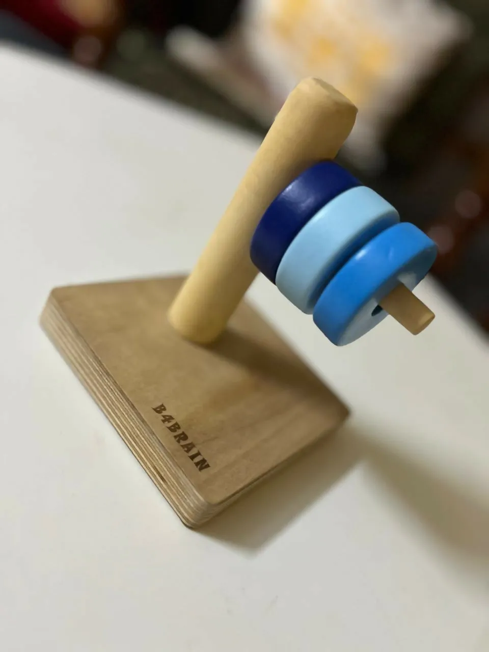 B4 BRAIN Wooden Curved Dowel