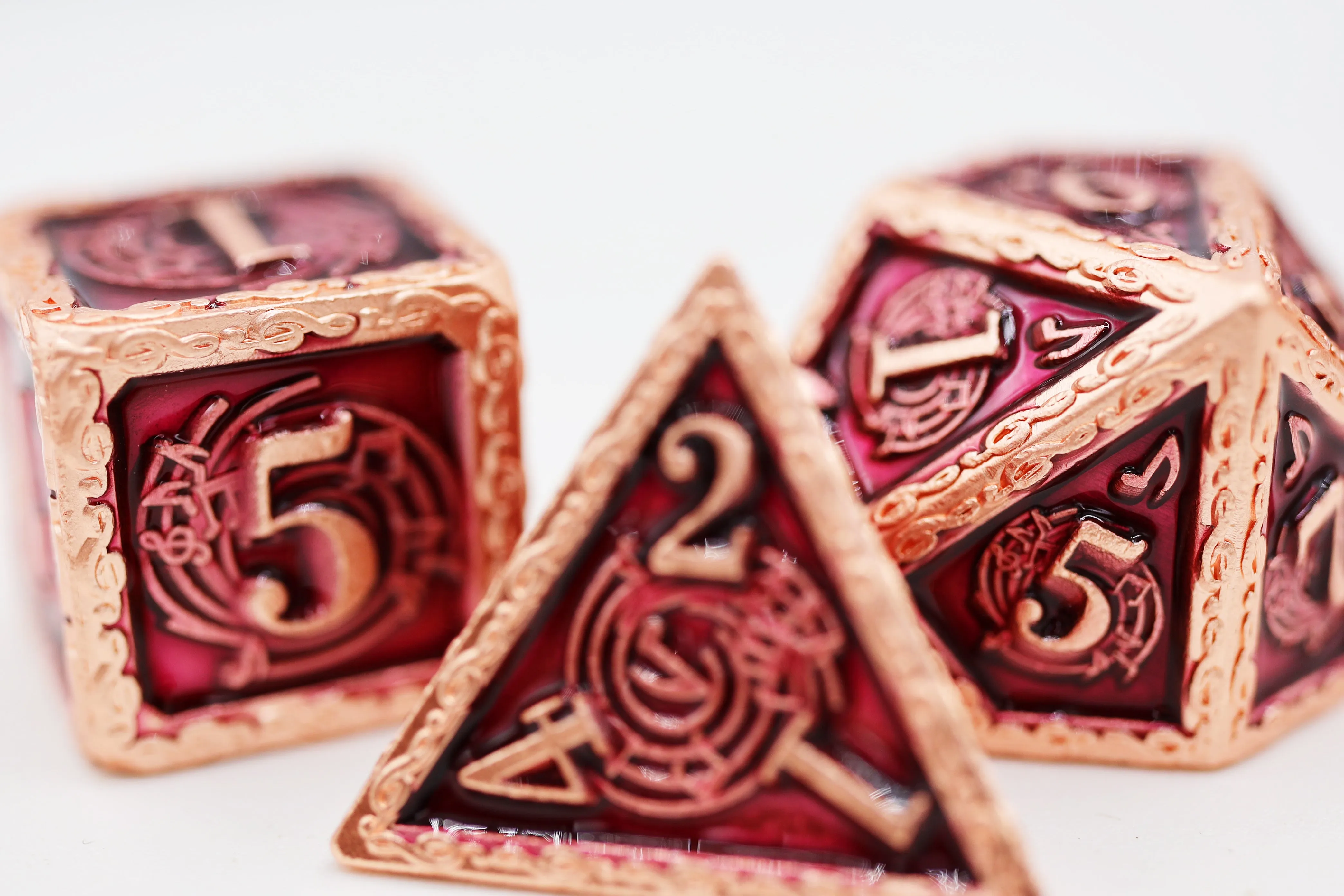 Bardic Song: Allegro - Metal RPG Dice Set