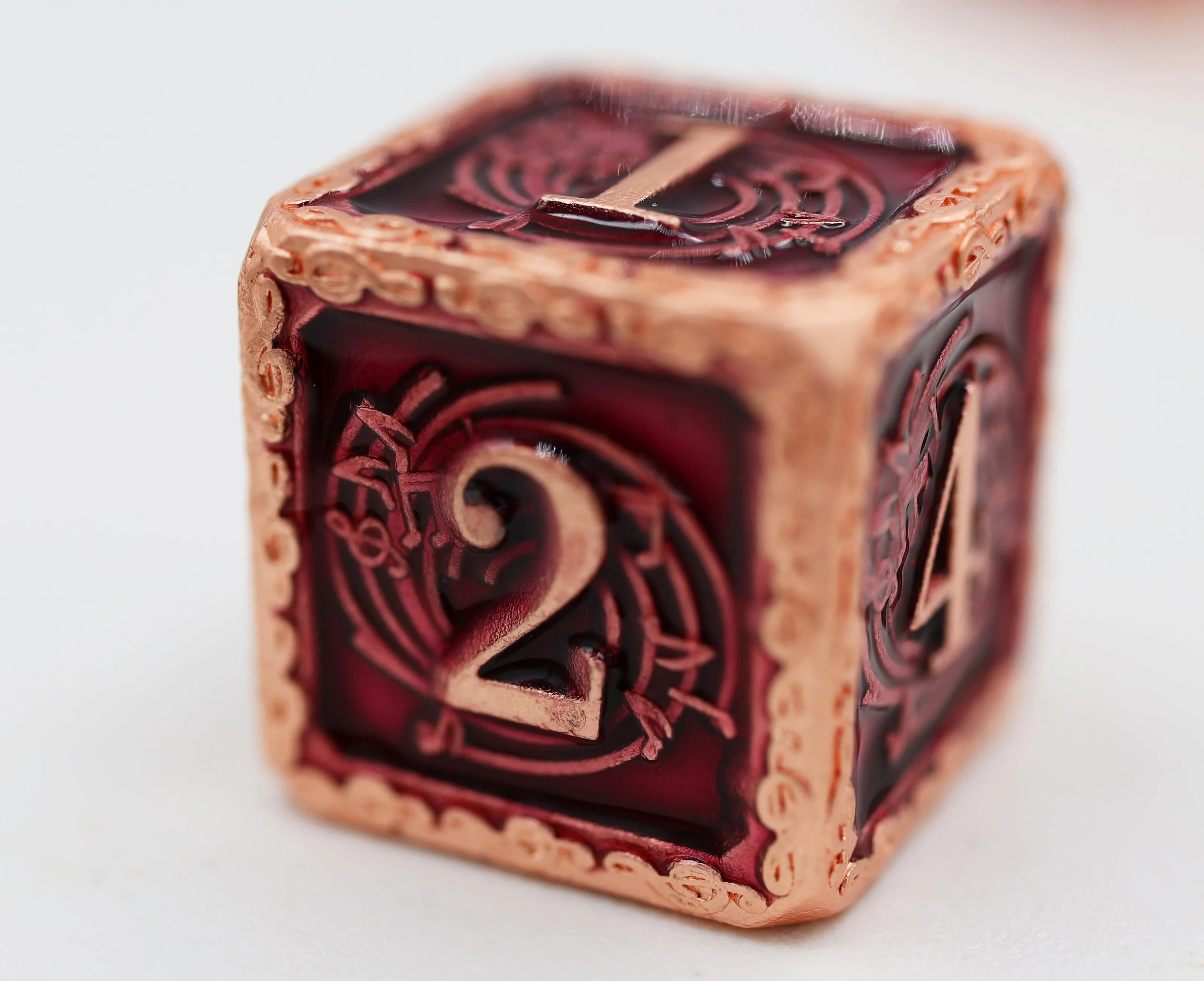 Bardic Song: Allegro - Metal RPG Dice Set