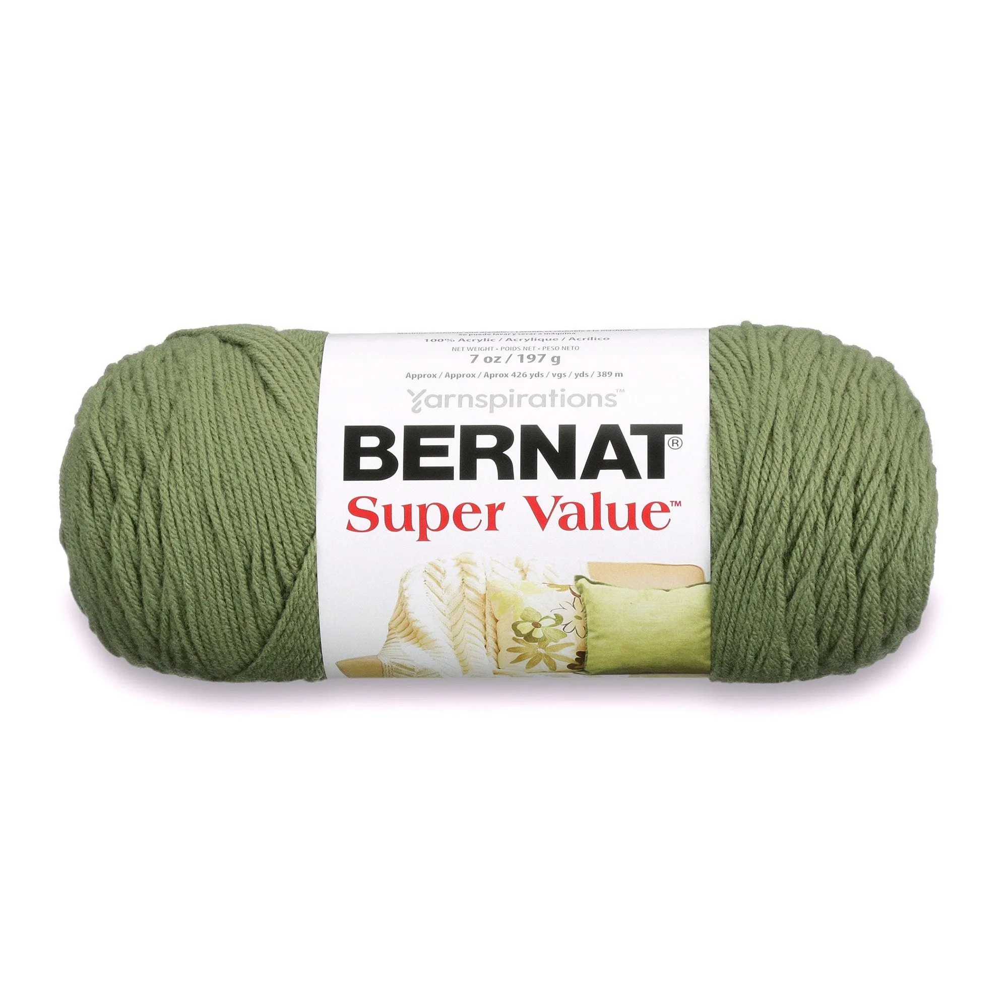 Bernat Super Value 3-197G Forest Green