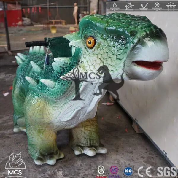 Best Amusement Park Electric Ankylosaur Ride-RD016