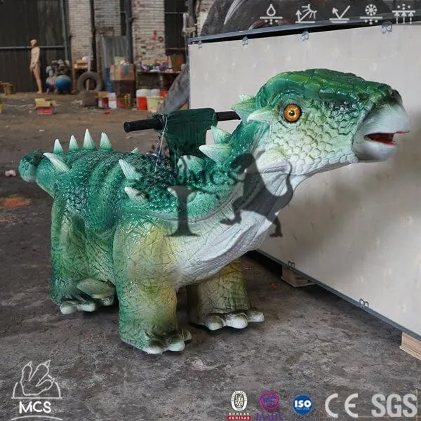 Best Amusement Park Electric Ankylosaur Ride-RD016