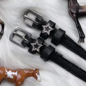 Bling Star Outline Spur Straps