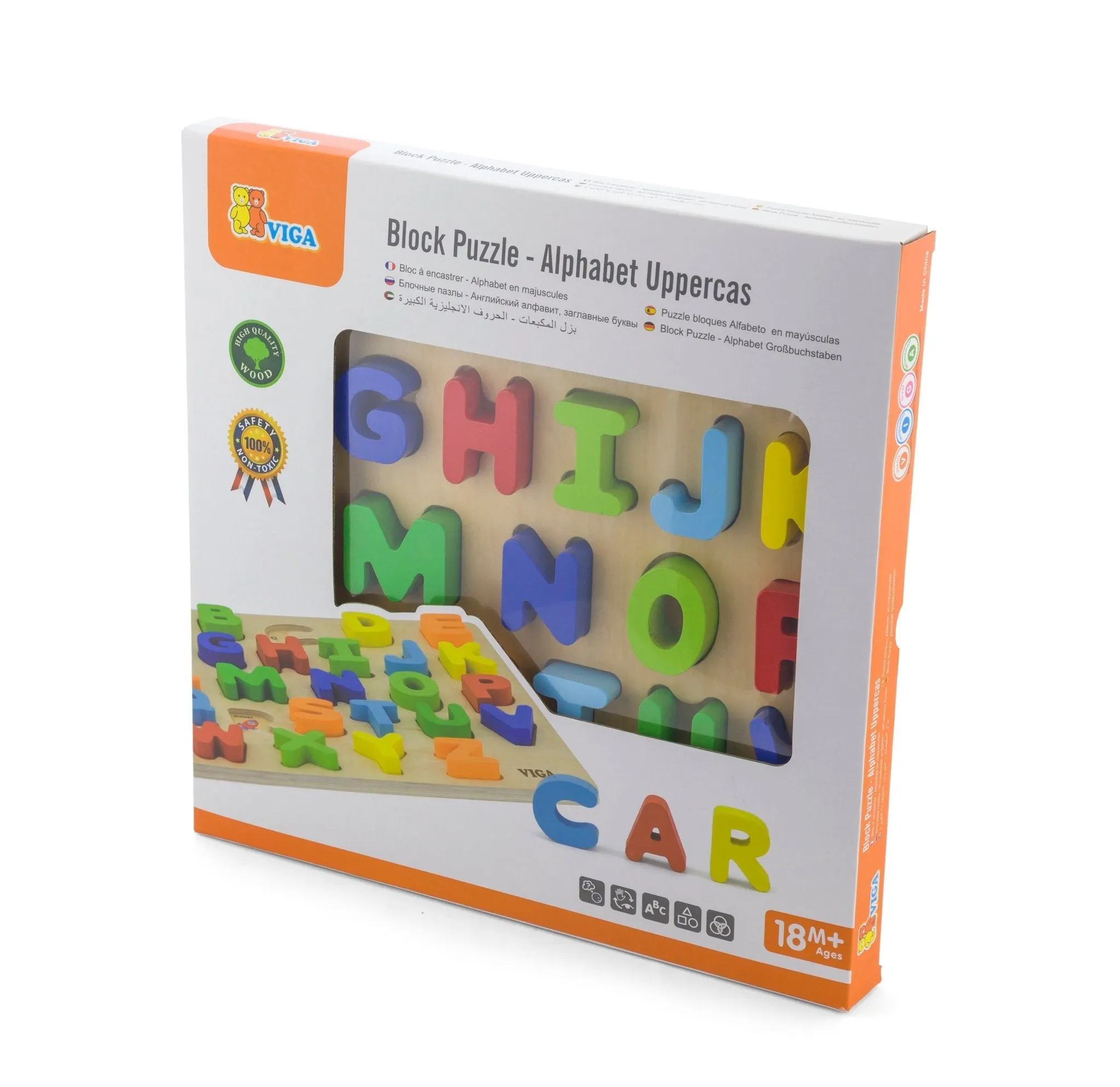 Block Puzzle - Alphabet Uppercas