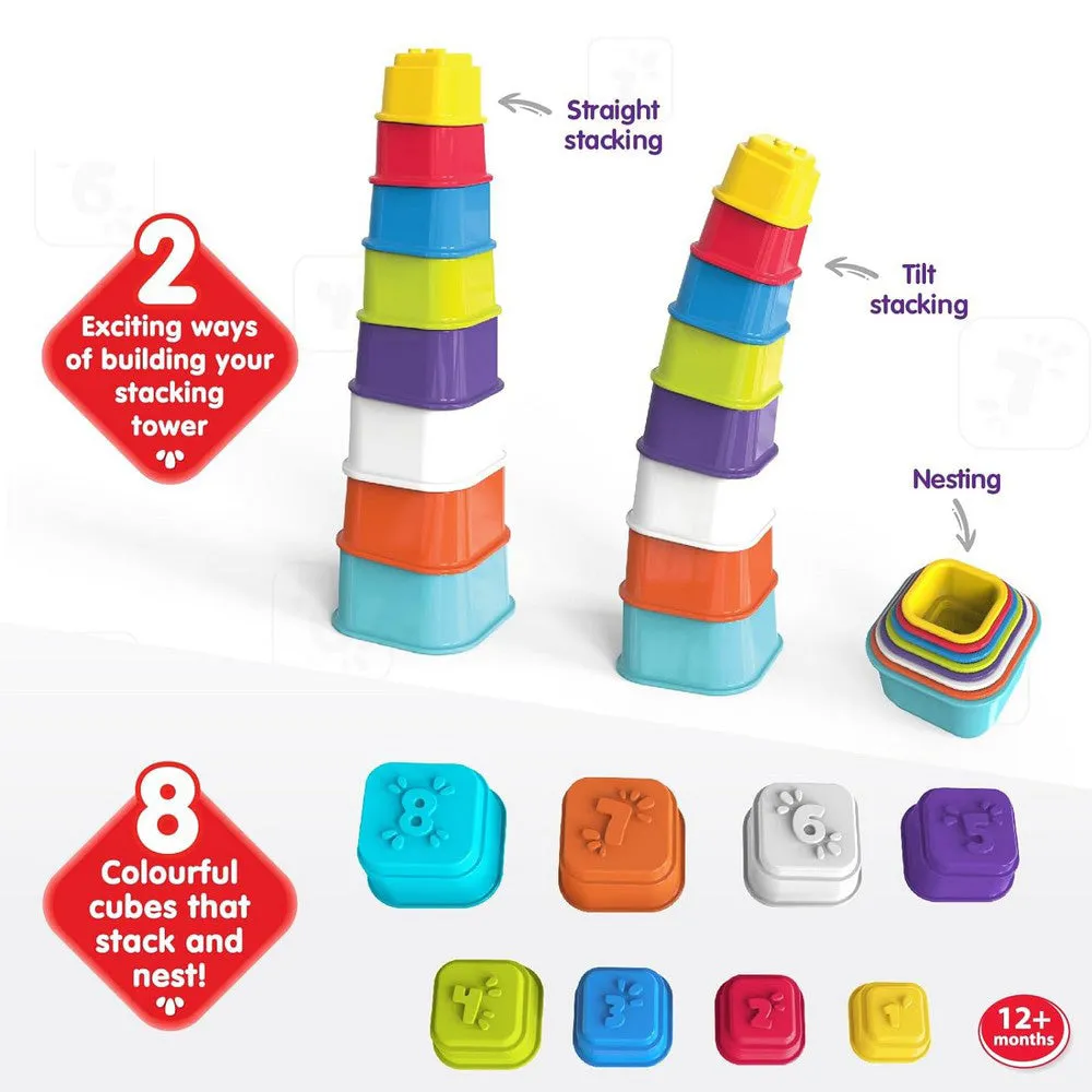 Build N Tilt Number Cubes