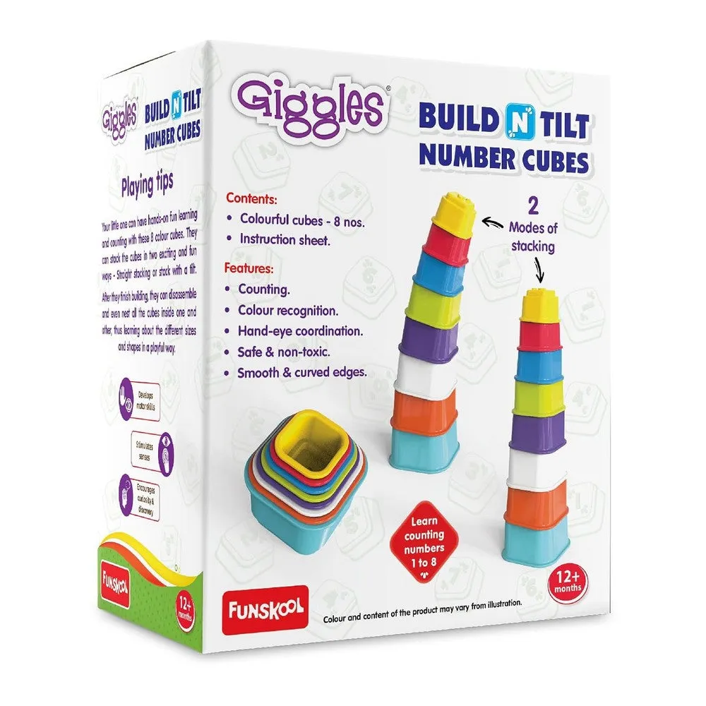 Build N Tilt Number Cubes