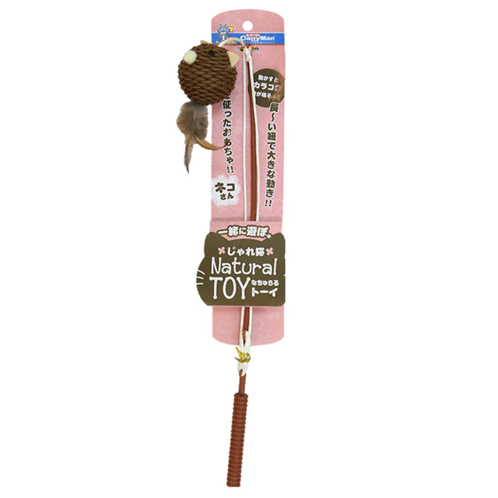 CattyMan Natural Tawny Teaser Cat Toy