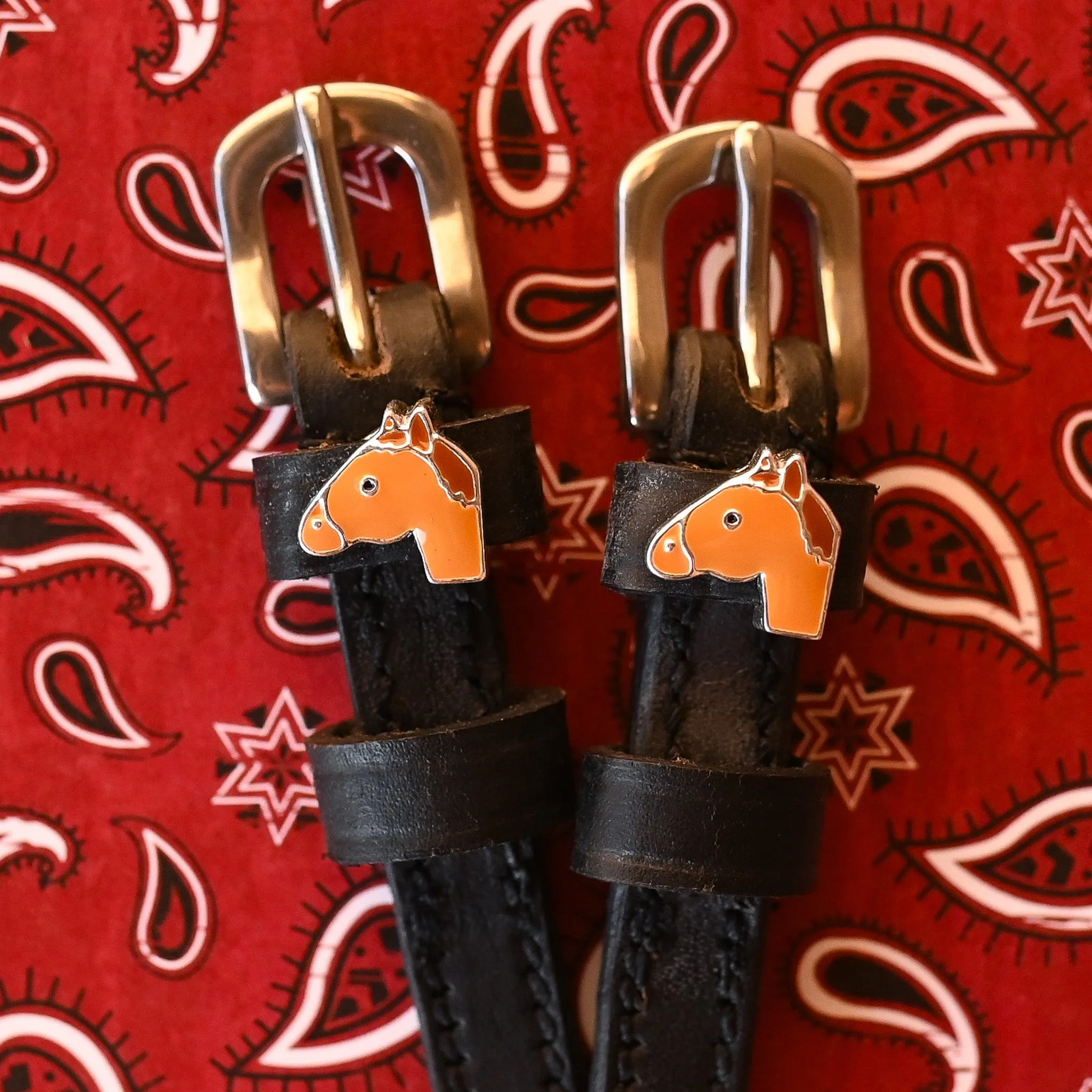 Chestnut Horse Spur Straps