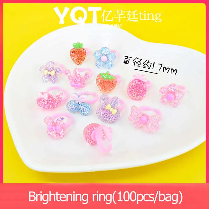 Children Cute Cartoon Rubber Band Floral- شعر للبنات