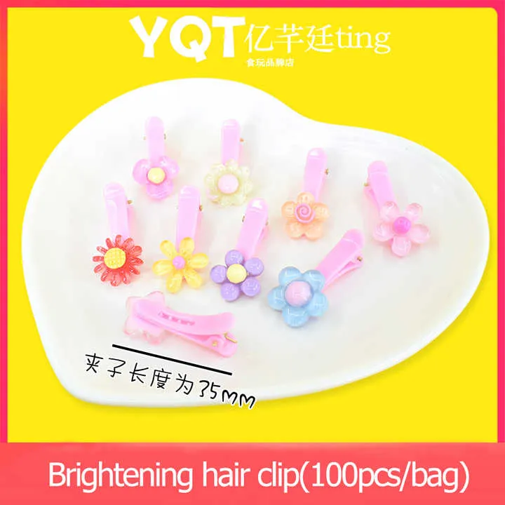Children Cute Cartoon Rubber Band Floral- شعر للبنات