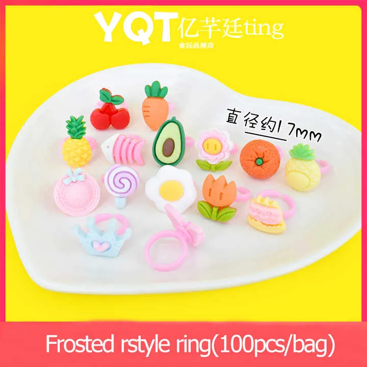Children Cute Cartoon Rubber Band Floral- شعر للبنات