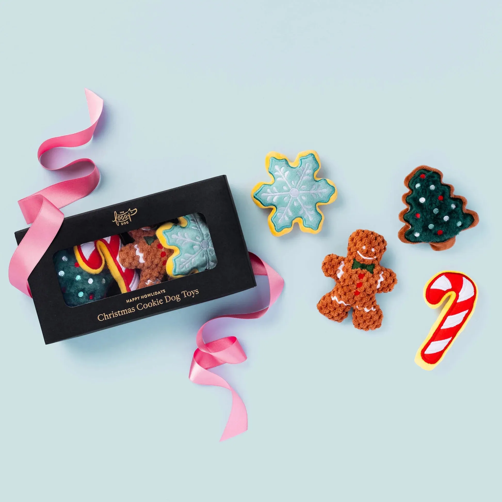 CHRISTMAS COOKIE DOG TOYS
