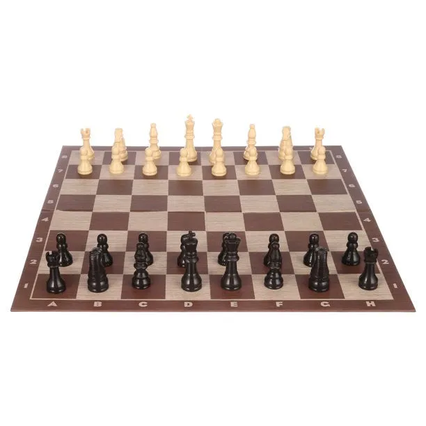 CLASSIC CHESS CHECKERS AND TIC-TAC-TOE SET WITH OTHELLO DEMO