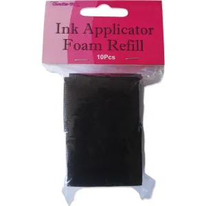 Crafts Too Ink Applicator Tool Foams Refill Embossing x 10 In A Pack