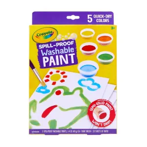 Crayola Spill Proof Washable Paint