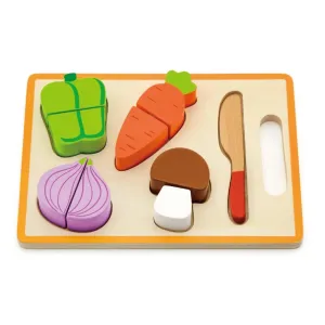 Cutting Vegetables With Board