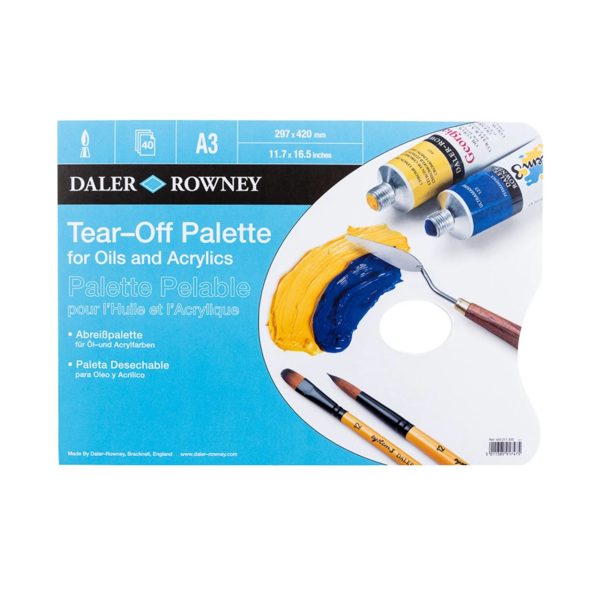 Daler-Rowney Tear-off Palette