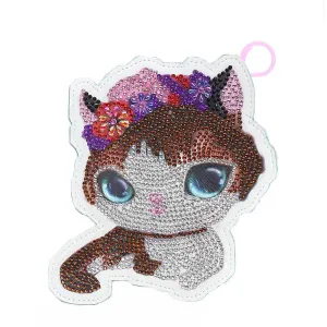 DIY Special Shaped Diamond Painting Cat Wallet Embroidery Coin Purse