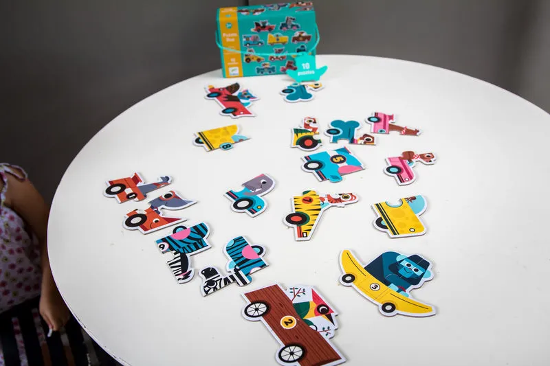 Djeco Duo Racing Cars Puzzle 20 Piece
