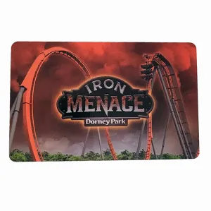 Dorney Park Iron Menace Gift Card