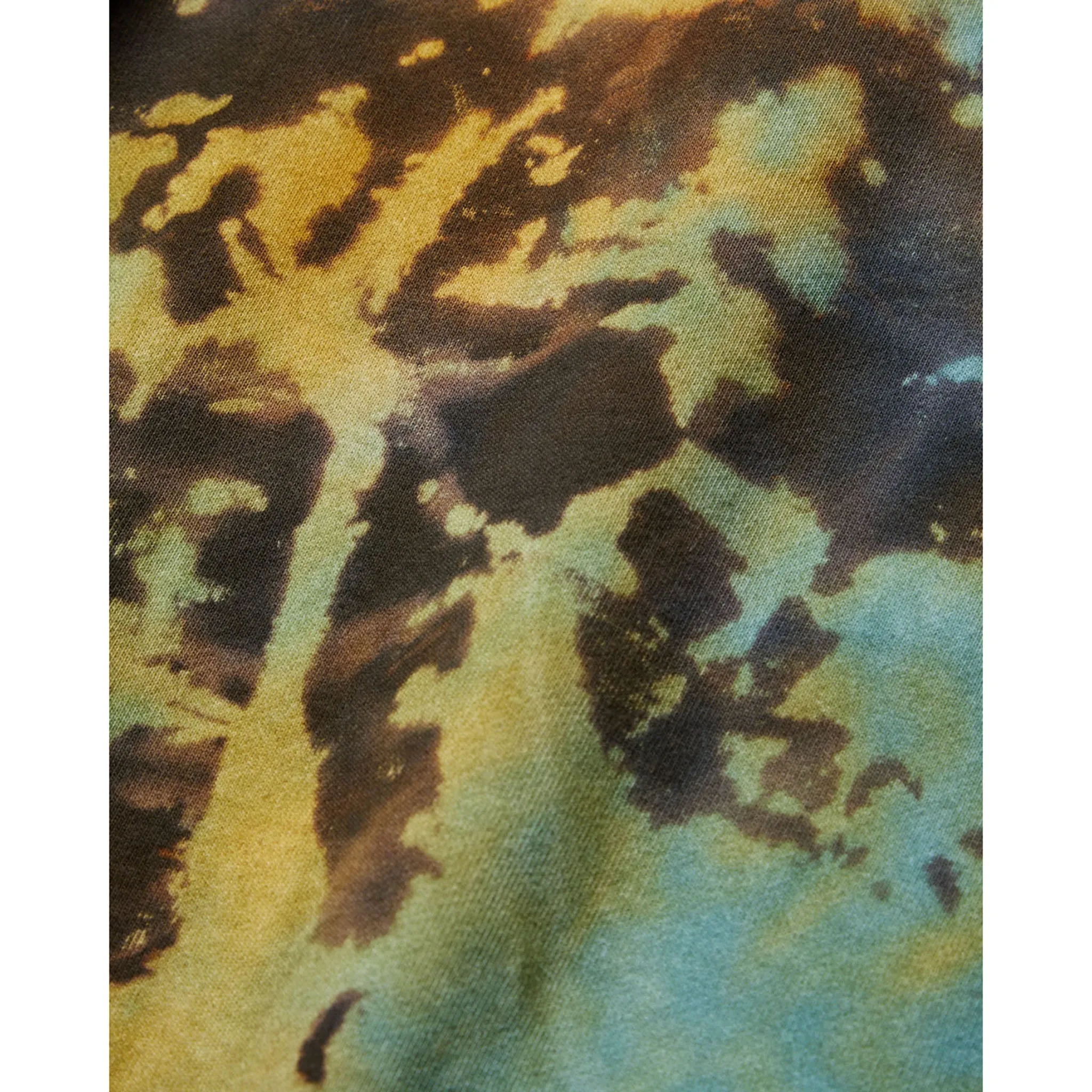 DYE LONGESLEEVE SWEAT / BLACK/BLUE