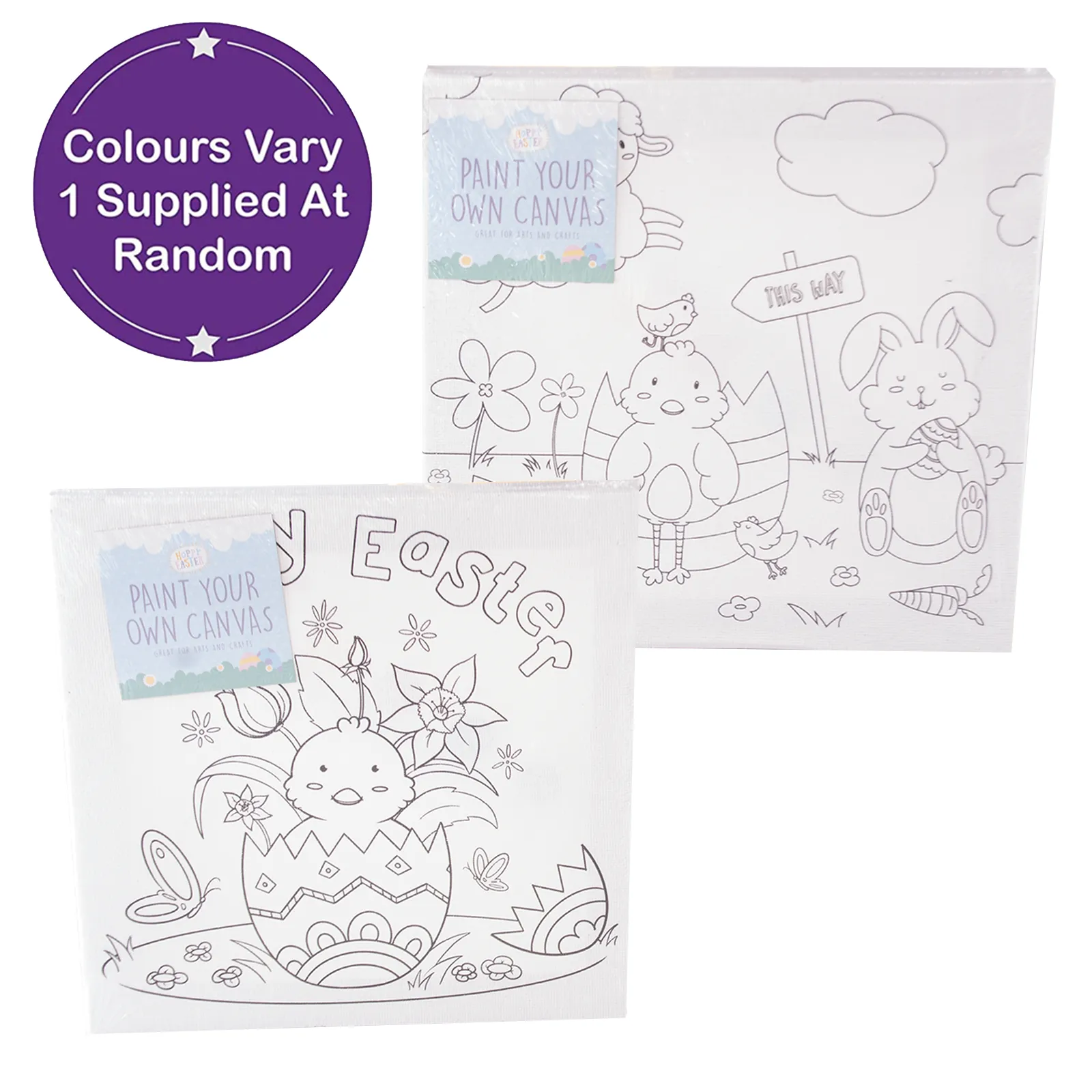 Easter Canvas Painting Set