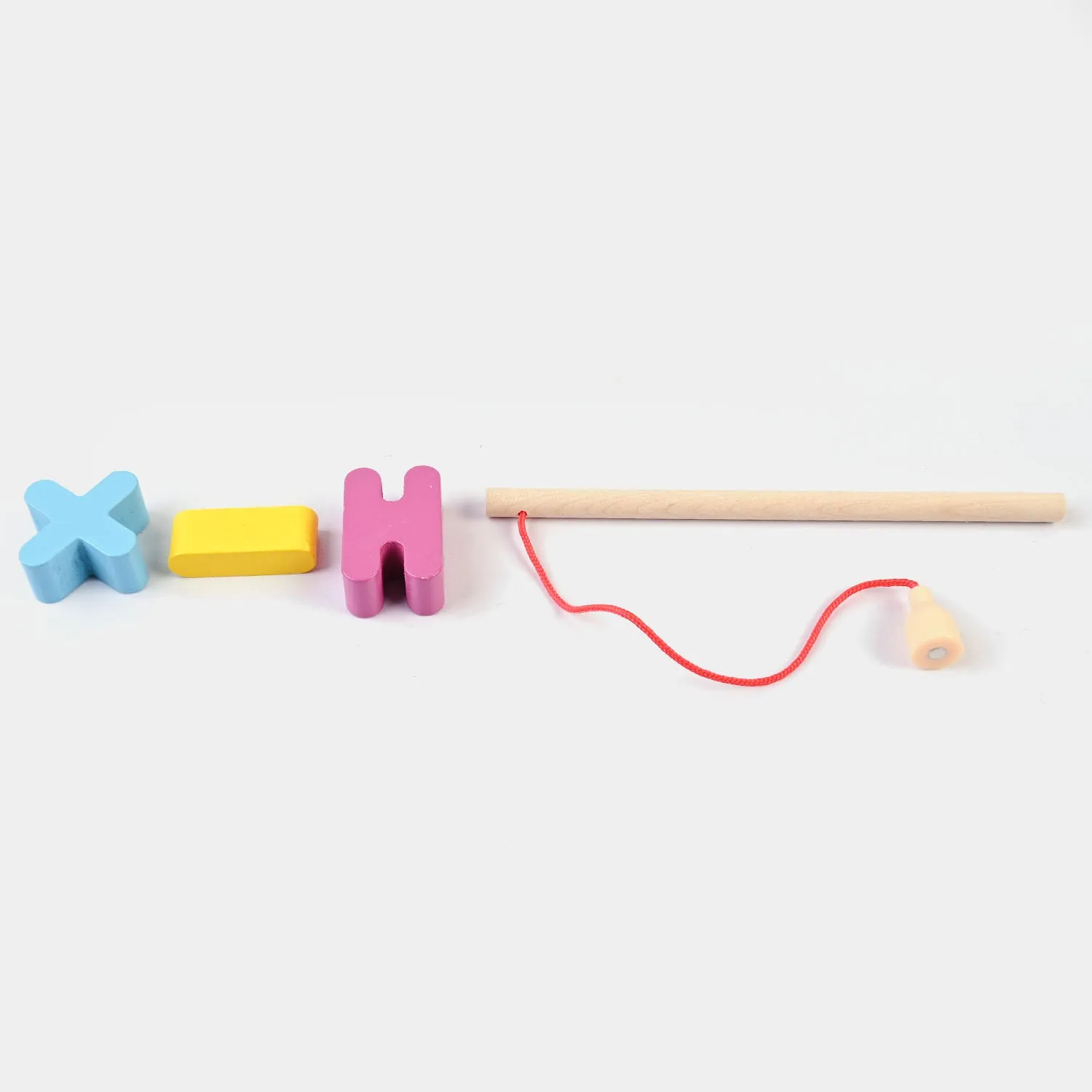 Educational Wooden Pearl Fishing Digital Board 4in1 Toy