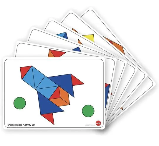 EDX Shape Blocks Activity Set