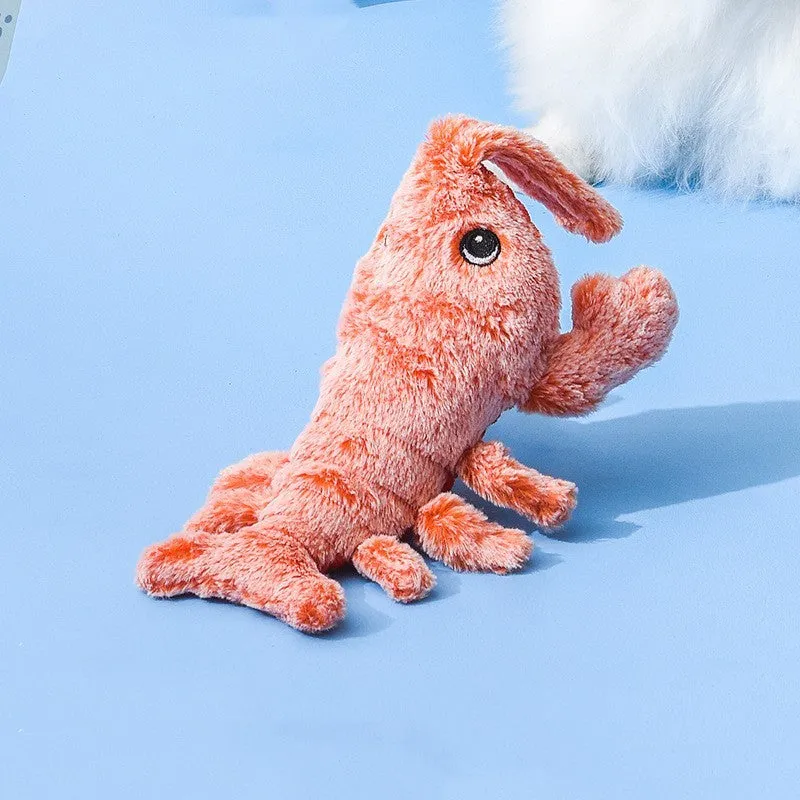 Electric Jumping Shrimp USB Rechargeable Simulation Lobster