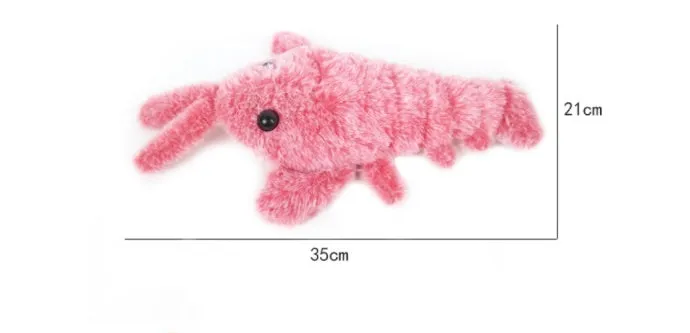 Electric Jumping Shrimp USB Rechargeable Simulation Lobster