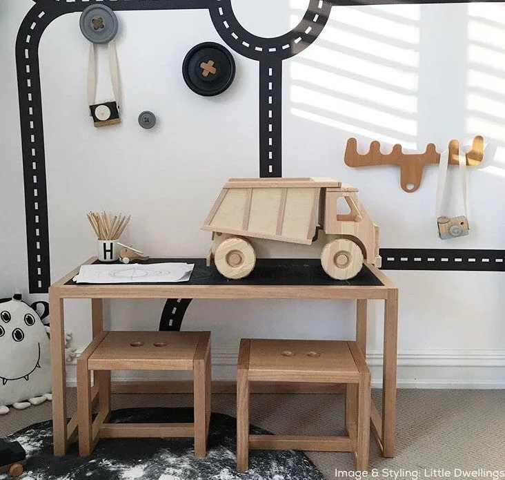 Extra Large Wooden Toy Dump Truck - Robur
